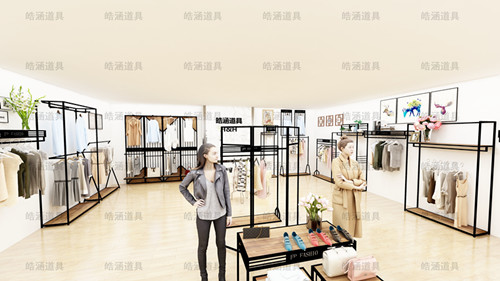 服装展架